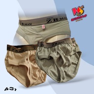 W431 (3-12 pcs} Zb Man Men's Underwear for Adults and Teenagers, Adult Men's Cd Size M - 4L