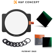 ฟิลเตอร์เลนส์ทรงสี่เหลี่ยม ND1000แนวคิด K & F (10สต็อป) 100*100มม. แก้วแสง MRC 20ชั้นเคลือบด้วยกรณีก