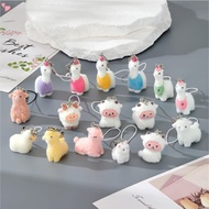 ‌Soft Alpaca Plush Keychain Backpack Accessories