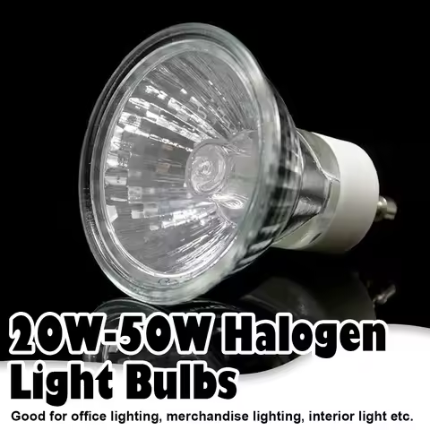 Halogen Spotlight Bulb 20w/35w/50w Glass Housing 220v/12v MR16/MR11 Gu5.3 Warm White Light 2800k Bi-