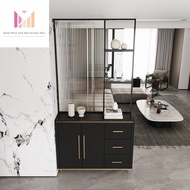 Foyer cabinet, foyer cabinet, shoe cabinet, single door living room, Changhong glass screen partitio