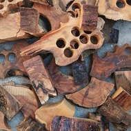 Blok Kayu Asli Taihang Cliff Cypress Minyak Merah Berumur Minyak Hitam Wangian Kemenyan Blok Pati Te