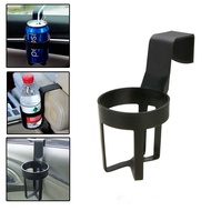 Portable Durable Black Car Window Drink Bottle Water Cup Hook Plastic Water Cup Holder