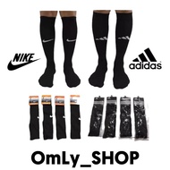 HITAM Black Futsal Ball Socks/Calf Long Sports Socks