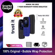 Nokia 105 2022 (1.77" + Dual SIM) Feature Phone - 1 Year Official Nokia Malaysia Warranty