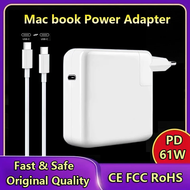 {Feida Digital Store} 61W MacBook USB-C(Type-c) Laptop Charger For Macbook Air A2337 Macbook Pro A23