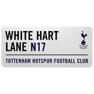 Tottenham Street Sign White Hart Lane N17 Merchandise Tin Sign Poster Home Pubs &amp; Bars Poster Wall Art Coffee Garden Office Man Cave Club Metal License Plate Birthday Christmas Gift