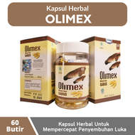 Kapsul OLIMEX Minyak Albumin Ikan Gabus - Memepercepat Proses Penyembuhan Luka