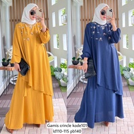 Alvaro Collection Crincle Permata Dress Sequin Crincle Dress Sequin Dress/ Eid Dress/
