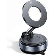 REOKILY 2026 Upgraded Vacuum Magnetic Car Phone Holder 360° Reinforced 96LBS Ultra Suction Cup Phone