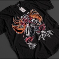 Bleach Anime Shirt Ichigo Bankai T-Shirt Byakuya Tshirt Aizen Zaraki Unisex Tee