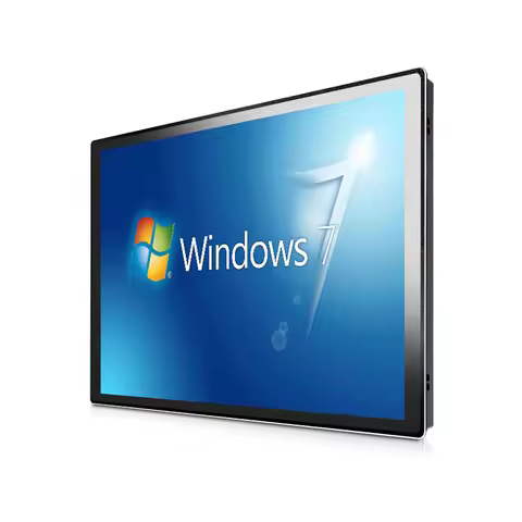 Industrial Monitor Display 10.4 12.1 15 15.6 Inch Front Waterproof Capacitive Touch Screen HDMI Port