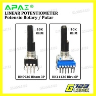 Potentiometer Potentiometer Potentiometer Linear Taper Rotary B10K 10K OHM