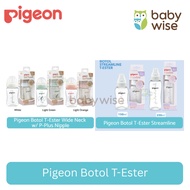 Pigeon T-Ester Bottle | T-Ester Bottle Streamline | T-Ester Bottle Wide Neck - Children's Milk Bottl