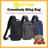 7star Casual Man Men Sling Bag Messenger Bag Crossbody Bag Shoulder Bag Sandang Beg Silang Lelaki Fa