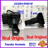 Mass Air Flow Meter MAF Sensor 5pin  for Toyota 22204-0L010/ 222040L010  22204-0N010  Toyota Yaris C