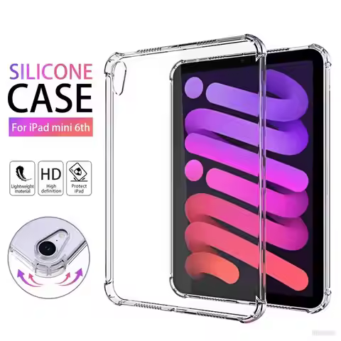 Clear Case For iPad 2025 Gen 11th 10th 10.9 Air 5 4 Case iPad 10.2 Gen9/8/7th Air 13 11 2024 Mini 7 