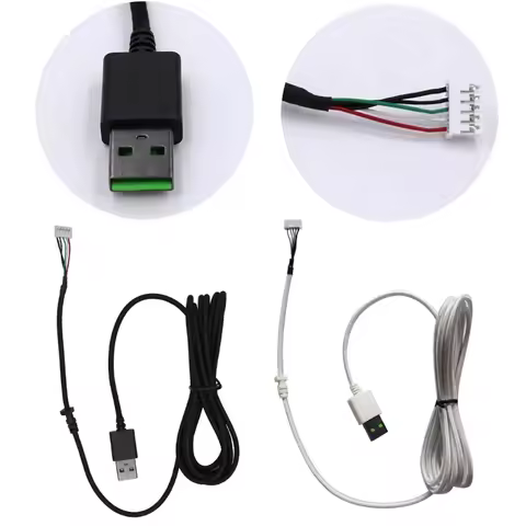 USB Mouse Line Cable Replacement Repair Accessories for razer DeathAdder Essential 6400 DPI Mouse,Fa