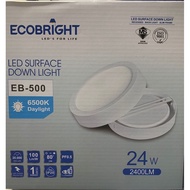 24w 8' led surface light  (round)