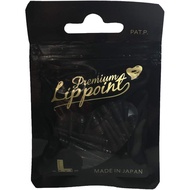 L style premium lip point tip 2BA black 30 pieces