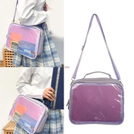 SE Crossbody Purse Clear Pin Display Bag Shoulder Purse for Girls Teens