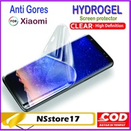 Anti-Scratch HYDROGEL CLEAR High Definition Xiaomi REDMI GO S2 Y2 Y3 2 2s 3 3s 3 PRO 4 4 PRIME 4A 4X