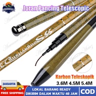 Joran Pancing Hand Is Ultra-ringan 3.4M 4.5M / Joran Pancing Serat Karbon / tegek pancing super kuat