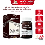 MEGAHAIR Red Polygonum Pills help darken hair, premature gray hair, reduce hair loss - nhathuocphuoc