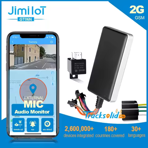 JIMIIOT GT06N GPS For Car 2G Wired Tracker Electronic Accessories Real-time Cut-off Fuel Fleet Manag