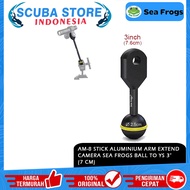 AM-8 Stick Aluminum Arm Extend Sea Frogs Camera Ball To YS 3 Inch 7cm Accessories Underwater Cam Div