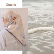 ผ้าคลุม N Able x mimi คอลเลคชั่น Serendipity (Premium matte silk nano) Size 115x115 cm [N Able Style