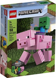 Đồ chơi Lắp ráp Minecraft 21157 Pig BigFig và Baby Zombie