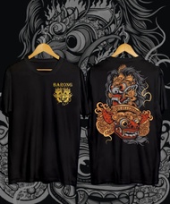 BAJU KAOS BARONG SEKAR TAJI - KAOS BARONG BALI | CULTURE SERIES - KAOS DISTRO PRIA - KAOS WAYANG JAW
