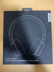 NEW Lenovo Yoga Active Noise Cancellation Headphones BLACK 黑色藍牙降噪耳機
