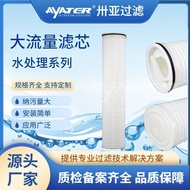 3A Filter40Inch5um High Flow Foldable Filter Element Iron Removal Filter Element Manufacturer