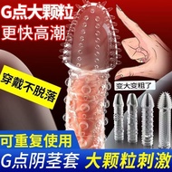 Crystal Condom  Reusable Tahan Lama Four Type Long Lasting Kondom Kondom Tahan Lama Spike Condom Kon
