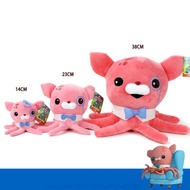 UMMB Octonauts Stuffed Plush Animal Toys Barnacles Kwazii Tweak Peso Dashi Cartoon Soft Supple Doll 