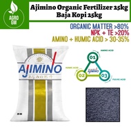 【Baja Kopi Kualiti Jepun】Baja Kopi Ajimino/ organic fertilizer for household vegetable NPK + TE 25kg