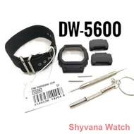sports watch ﹊✸( ) ORIGINAL CASIO G-SHOCK BEZEL AND BAND FOR DW-5600 . NYLON STRAP