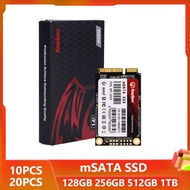 KingSpec SSD MSATA 10ชิ้นความจุ128Gb 256Gb SSD GB MSATA SSD 1TB HDD สำหรับเดสก์ท็อป3X5ซม. สถานะของแข็งฮาร์ดไดรฟ์สำหรับแล็ปท็อป Hp Igdxch