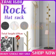 [✅Sg Ready Stock] New Nordic Style Clothes Hanger Metal Marble Clothes Hanger Stand Bedroom Save Spa
