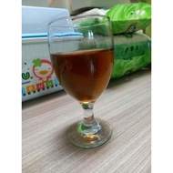 Water goblet glass wine glass