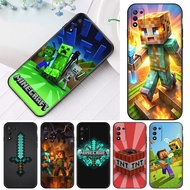 Realme 8S 8i 9i 9 10 Pro Plus 12 12X Compatibility TPU Phone Cases Soft protective cover Game Minecr