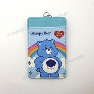 Cute Care Bears Grumpy Bear Ezlink Card Holder With Keyring