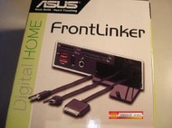 全新 華碩 FrontLinker 多功能讀卡機 黑色 內接式 5.25吋 支援 iPOD DOCK/MS 1394介面