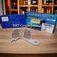 SUPER FRONT BRAKE PAD CERAMIC BRT JUPITER MX MIO SMILE MIO J VIXION BYSON