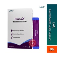 LAC Glucox Stable Sugar Support 2.5g X 30 Sticks Cherry Flavour