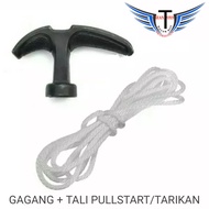 Gagang + Tali Pullstart/Tarikan motor mini trail/mini gp/mesin rumput 50cc