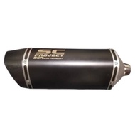Universal 36-51mm Motorcycle SC PROJECT Exhaust Modified Muffler Silencer With DB Killer YAMAHA R15 