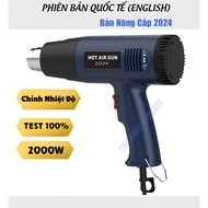 Máy khò nhiệt màng co 2000W Hot Air Gun thổi hơi nóng đa năng decal